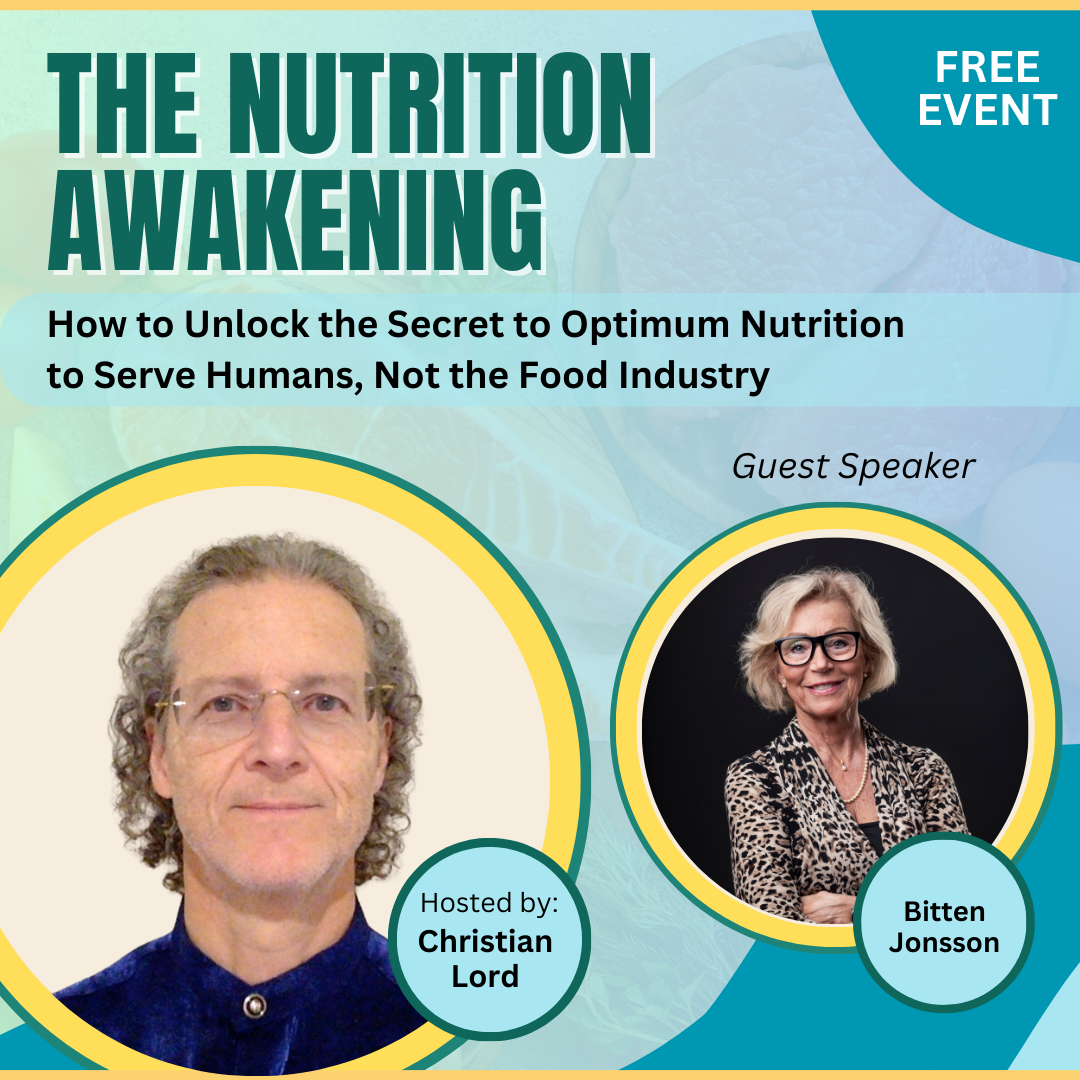 Bitten speaks at the Nutrition Awakening Summit